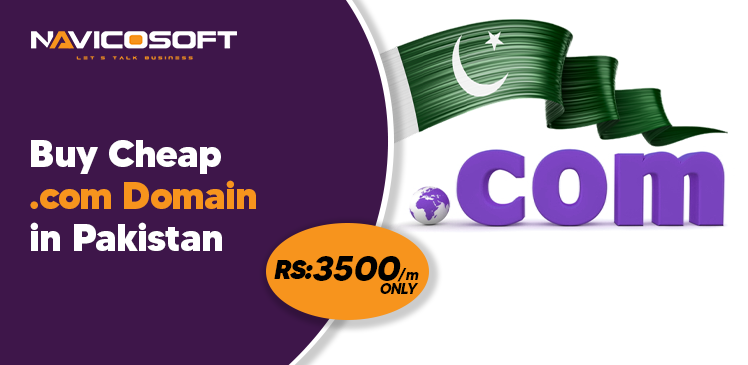 Cheap .com domain in Pakistan: Register .com domain name